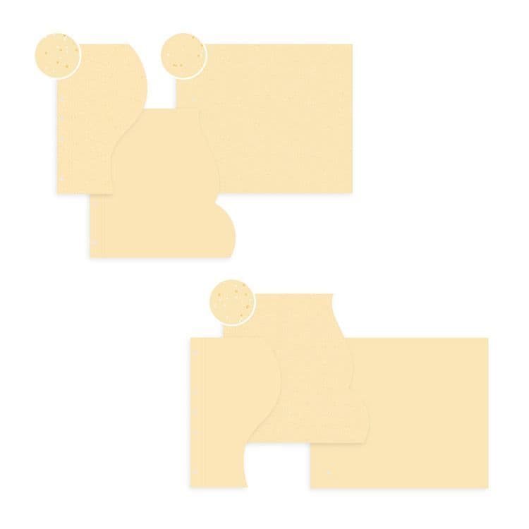 Set zugeschnittene Seiten 'New Delhi II'