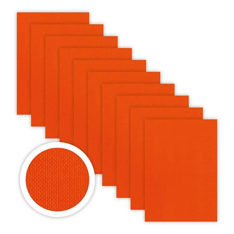 Farbiges Papier A4 236gr 'Orange' (10 Stk.)