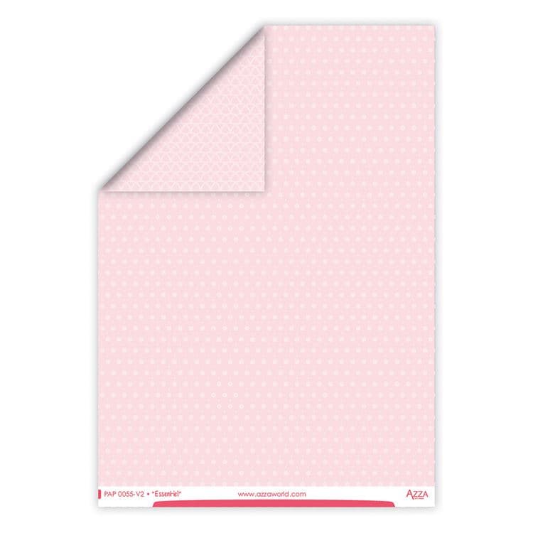 Designpapier A4 'Essentiell 'Weinrot' (8 Stk.) – Bild 3