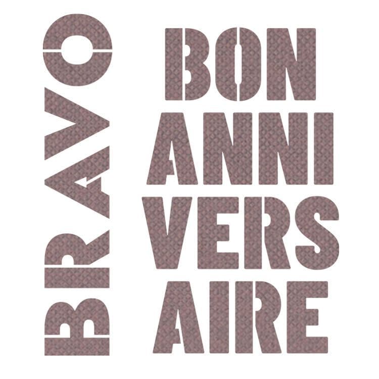 Stanzformen 'Anniversaire' 🇫🇷