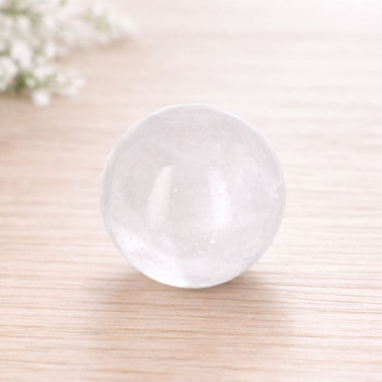 Kugelförmiger Edelstein - Bergkristall – Bild 3