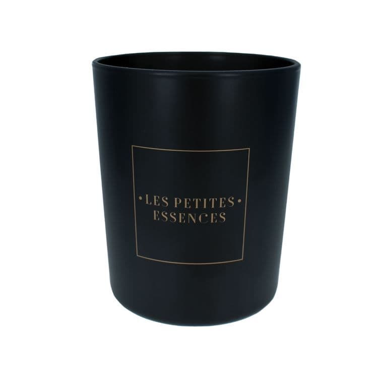 Kerzenglas 180 g – Matt Schwarz