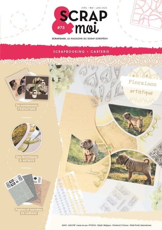 Scrap&Moi Magazin Nr. 75 🇫🇷