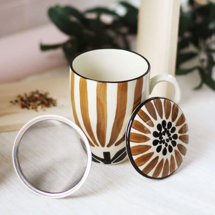 Teebecher mit Siebeinsatz "Organic 1"