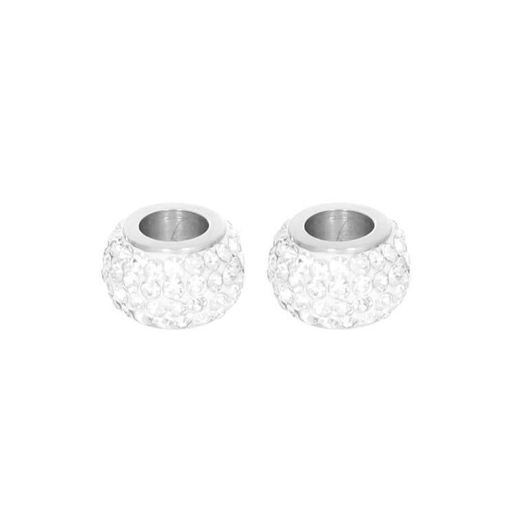 Perles cristal clair