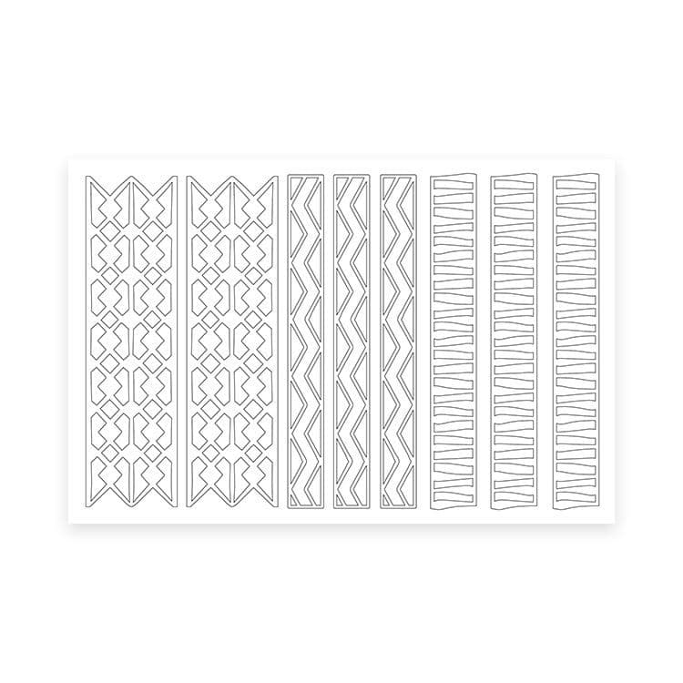 Konturenfiguren 'Boho'