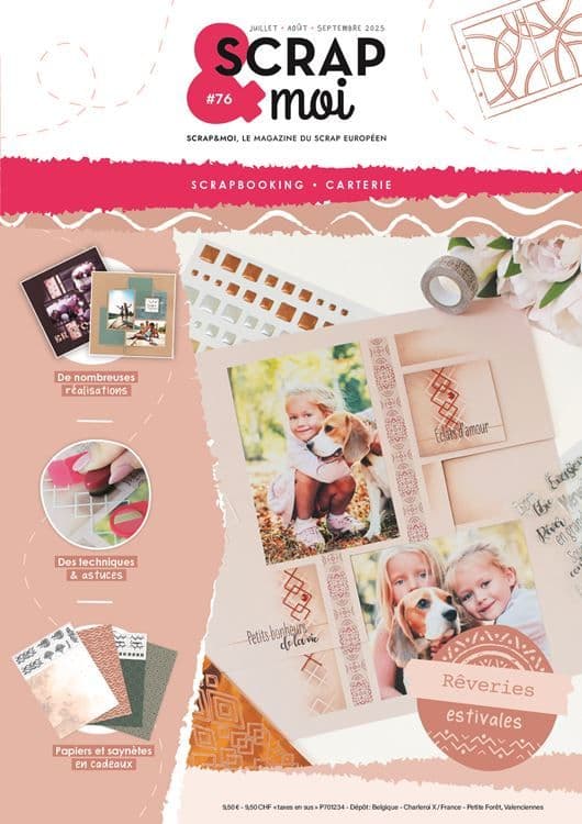Scrap&Moi Magazin Nr. 76 🇫🇷