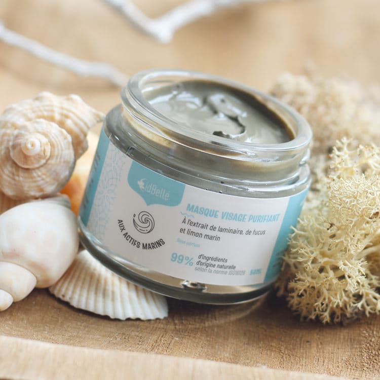 Reinigende Gesichtsmaske mit Bio Aloe Vera – Bild 2