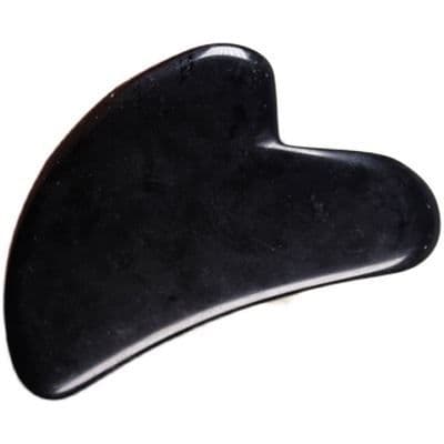 Gua Sha Massagestein – Obsidian