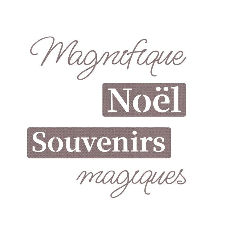 Stanzformen ‘Mon plus beau Noël’ 🇫🇷