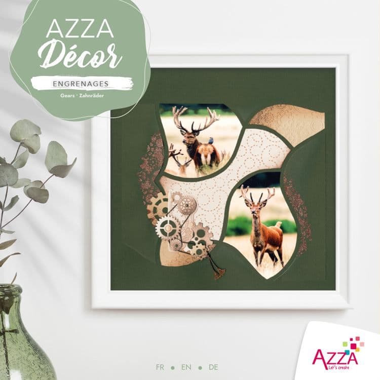 Azza Dekor Buch ‘Zahnräder’