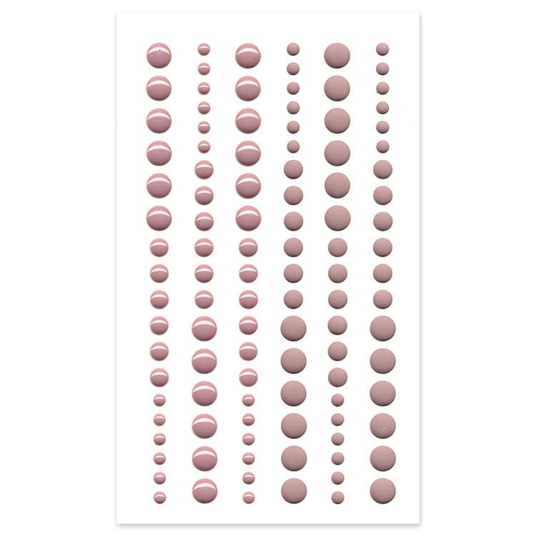 Matte und glänzende Harzperlen 'Indische Rose' – Bild 2