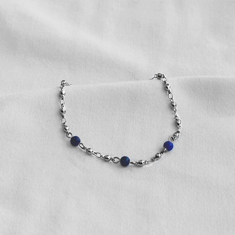 Armband Lapislazuli Kette – Bild 3