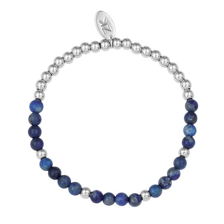 Armband Lapislazuli & Kugeln