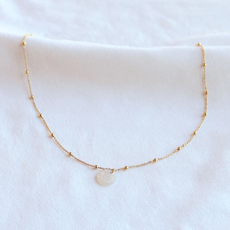 Collier Inspirante 35 nacre