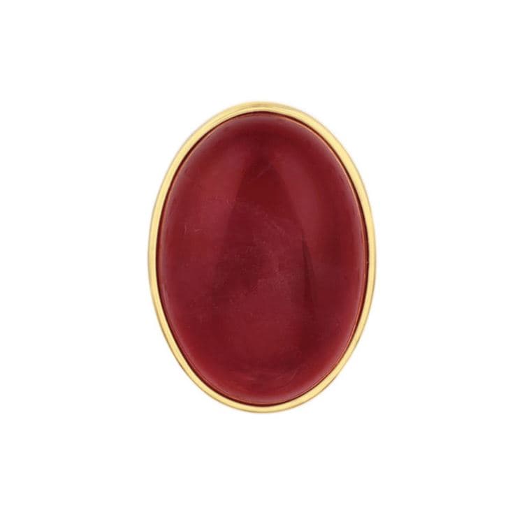 Bouton à visser agate rouge Do – Bild 4