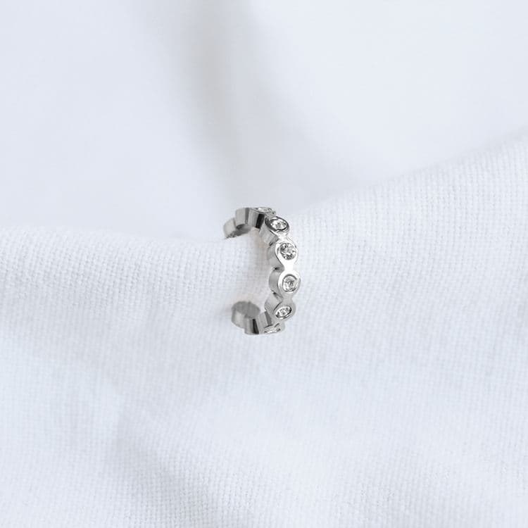 Bague d'oreilles strass – Bild 2