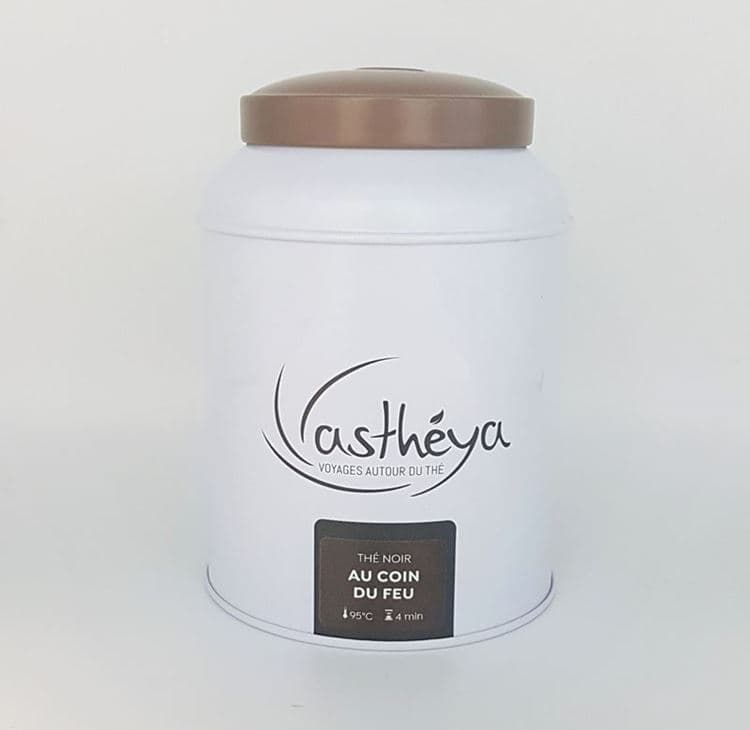 Praliné - Süßes am Kamin (Tee in Dose 100 g) – Bild 2