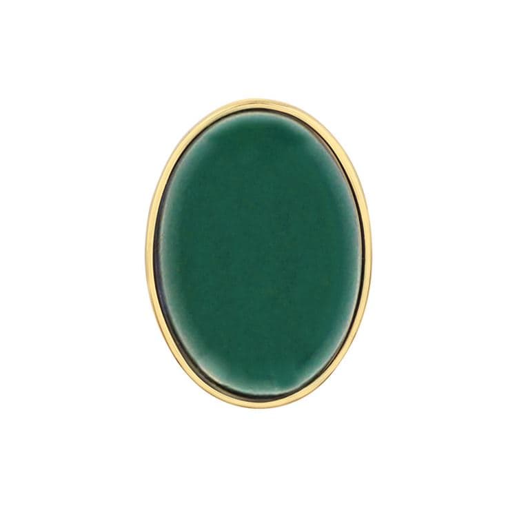 Bouton à visser chrysoprase Do – Bild 3