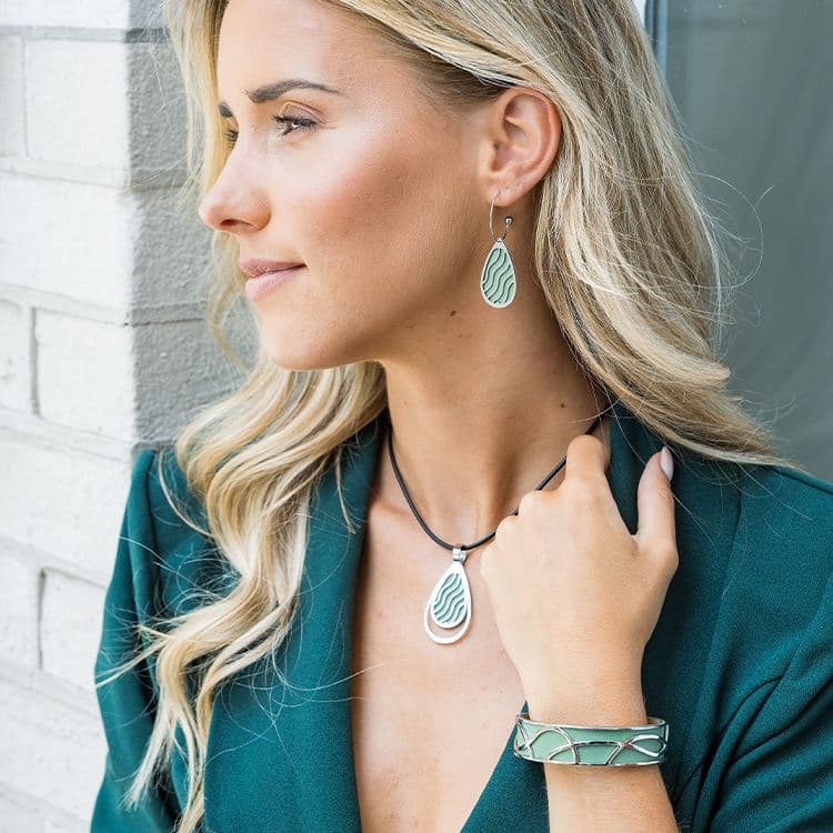 Pendentif Gala, argenté – Bild 3