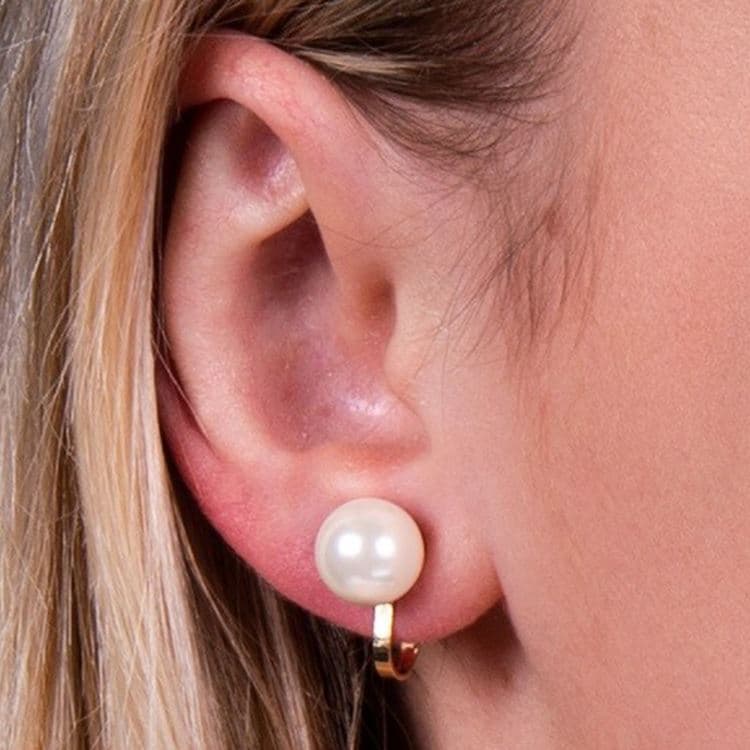 Boucles clips HORTENSE BLANC – Bild 2