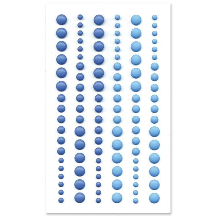 Matte Harzperlen 'Marine'