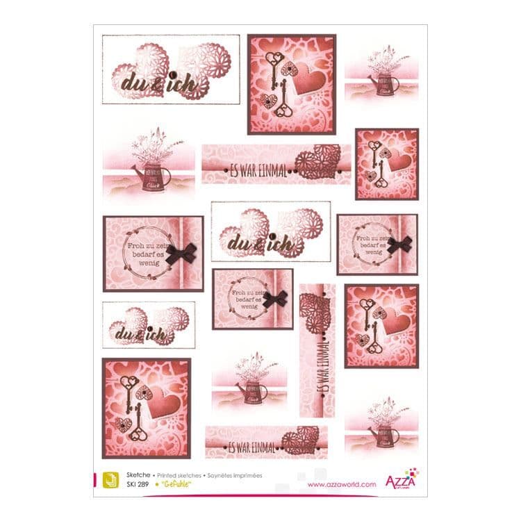 Motivpapier 'Gefühle'