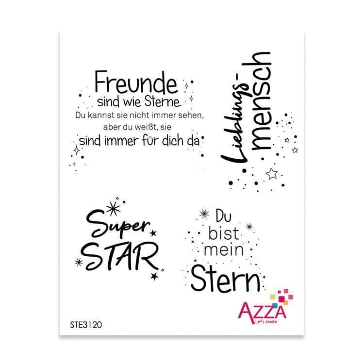 Rubinstempel 'Sternenworte'