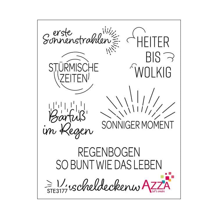 Rubinstempel ‘Himmelsgeschenke Worte’