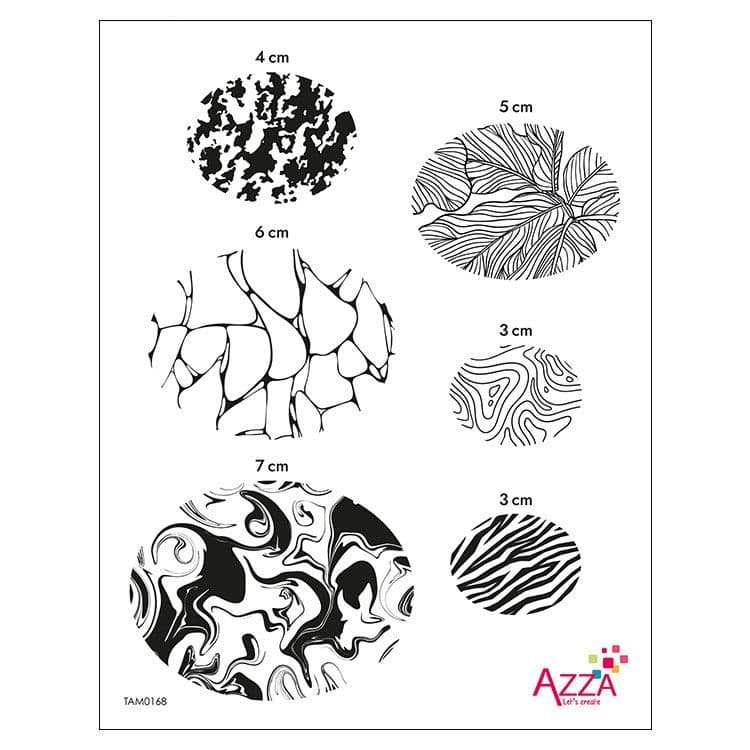 Diamantstempel ‘Konzentrische Ovale’