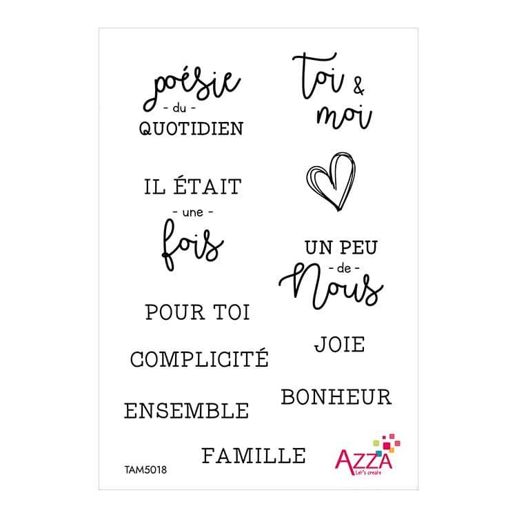 Mini tampons 'Poésie automnale'