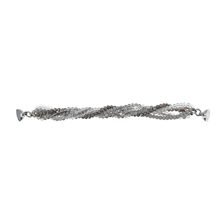 Bracelet rangs gris – Bild 2