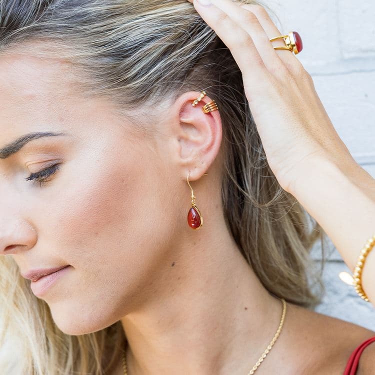 Bague d'oreilles strass Do – Bild 3