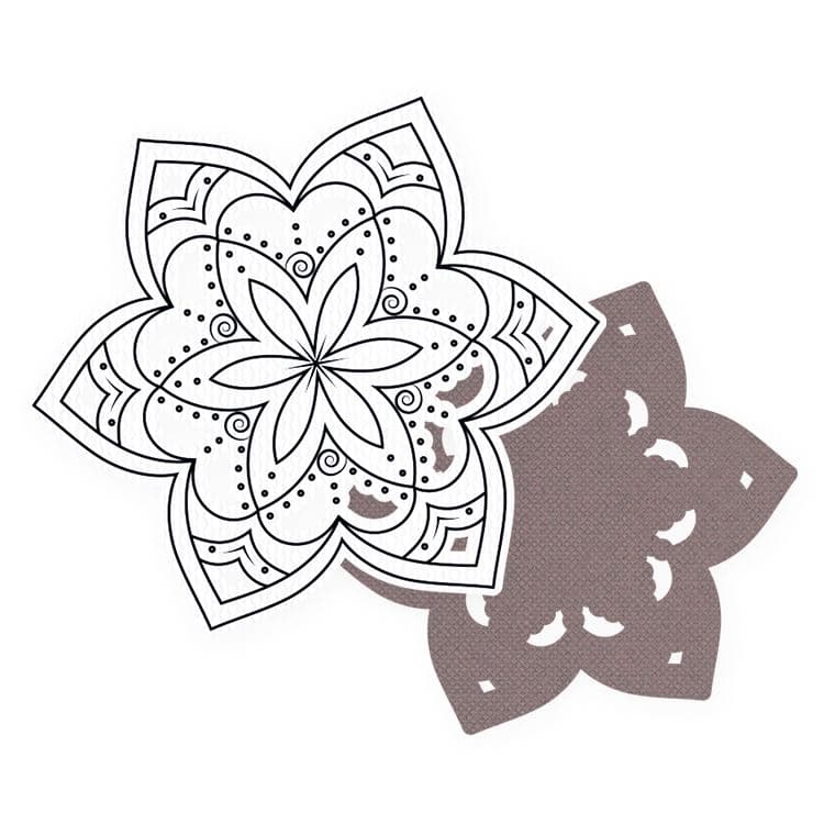 Mikrostempel und Stanzform ‘Künstlerische Symbole’ – Bild 2