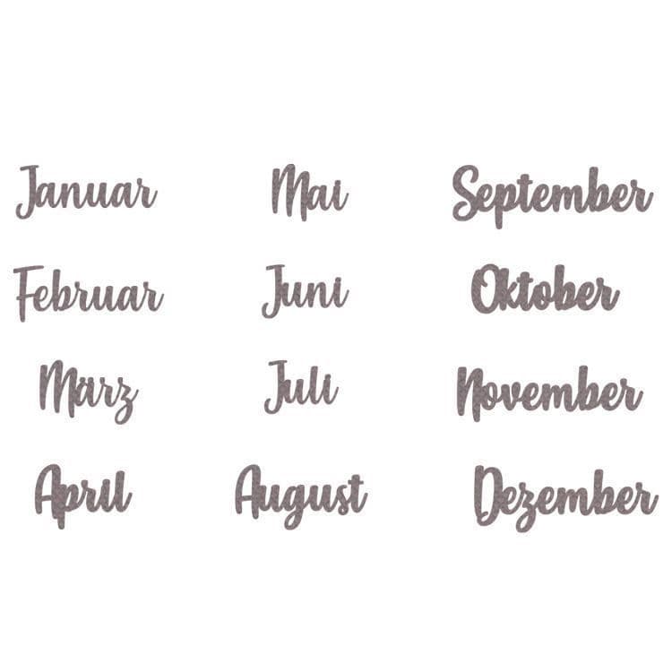 Stanzformen 'Kalender'