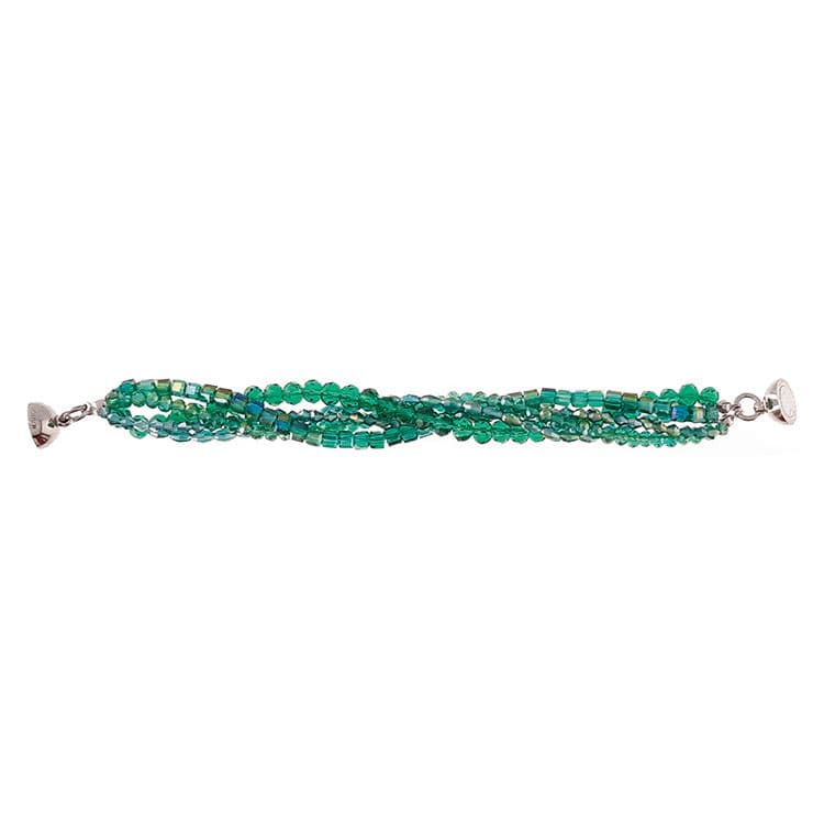 Bracelet rangs verts – Bild 2