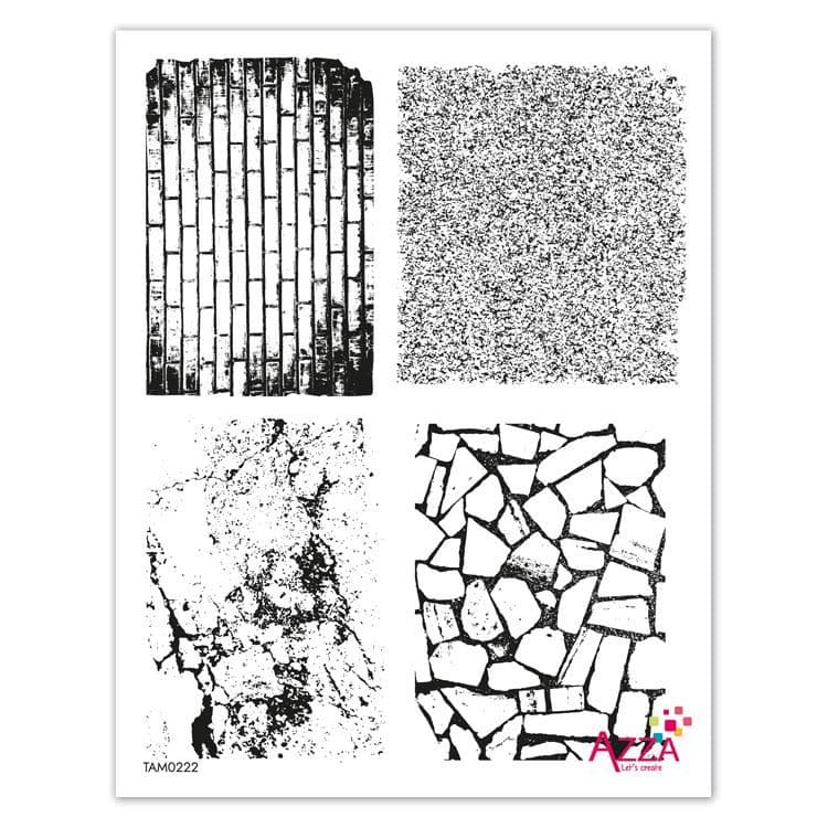 Diamantstempel 'Mineralische Textur'