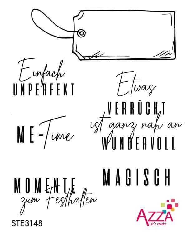 Rubinstempel ‘Hübsche Glasarbeiten’