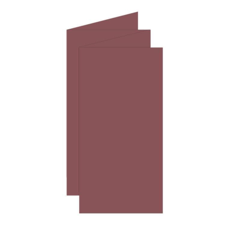 XL-Leporello 'Weinrot'