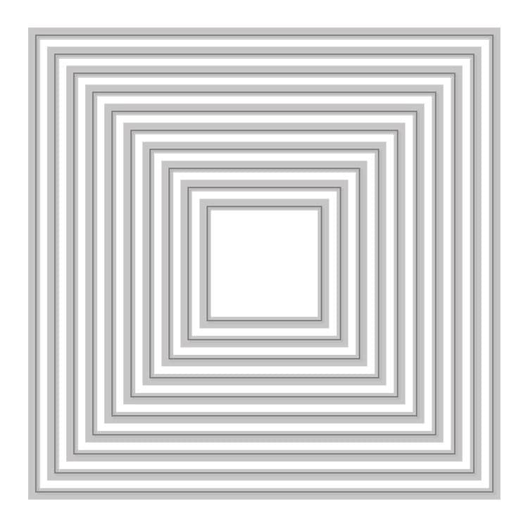 Konzentrische Stanzformen 'Quadrate' (3-12 cm) – Bild 2
