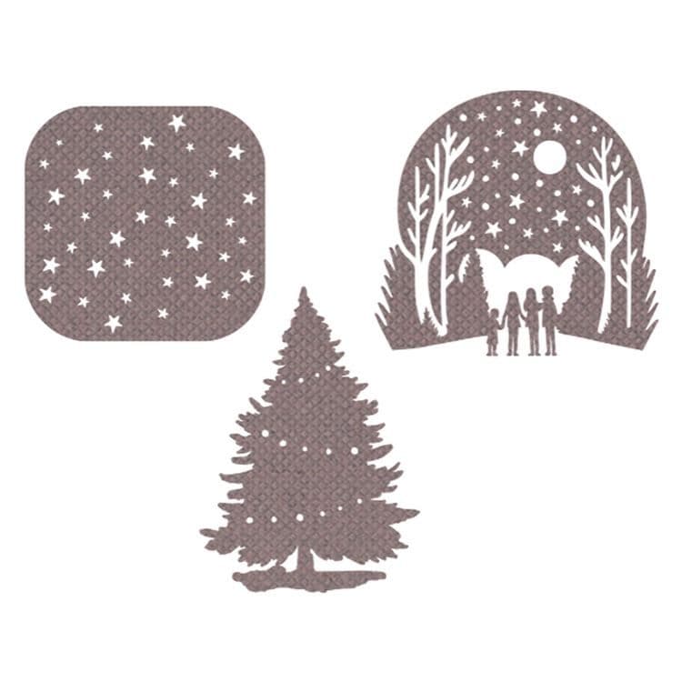 Stanzformen 'Sternenregen'