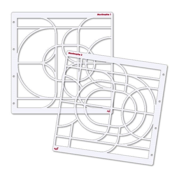 Fotoschablonen 'Montmartre' (30x60cm)
