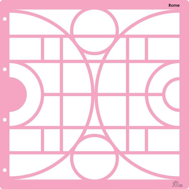 Fotoschablone Kollektor 'Rom' (30x30 cm)