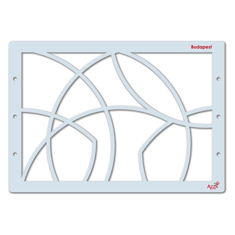 Fotoschablonen 'Budapest' (A4 - 21x30cm)