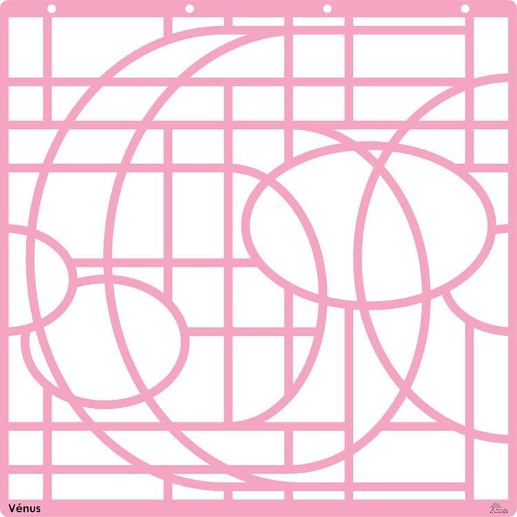 Fotoschablone Kollektor 'Venus' (30x30 cm)