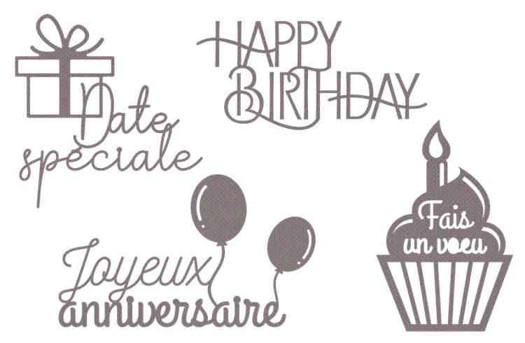 Stanzformen 'Mots anniversaire' – Bild 2