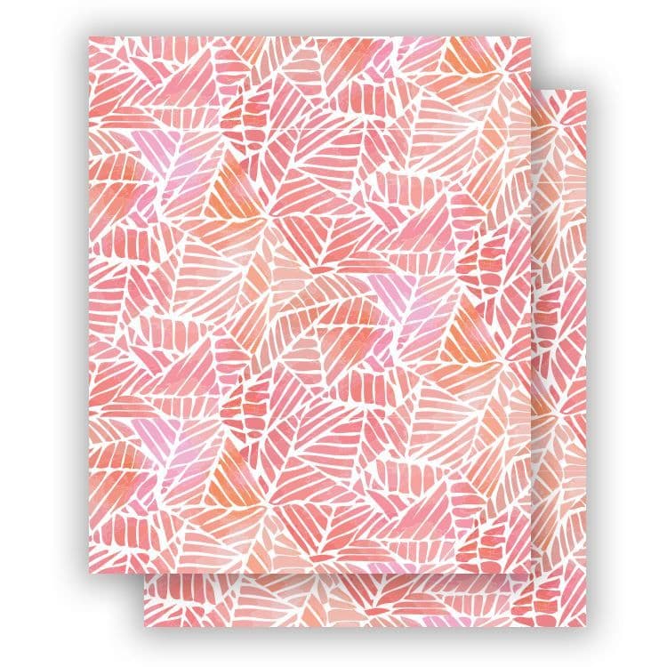 Leporello-Cover ‘Rosa’