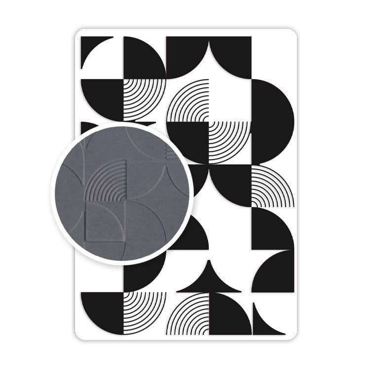 Doppelseitige Prägeform 'Arkaden' (A6)