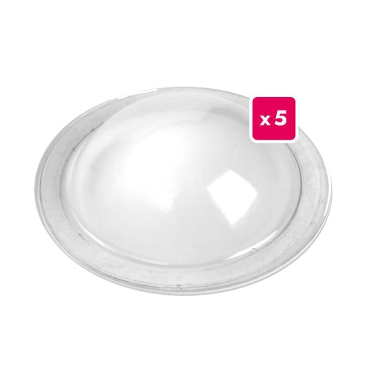 Kunststoffkuppeln – 9 cm (5 Stk.)