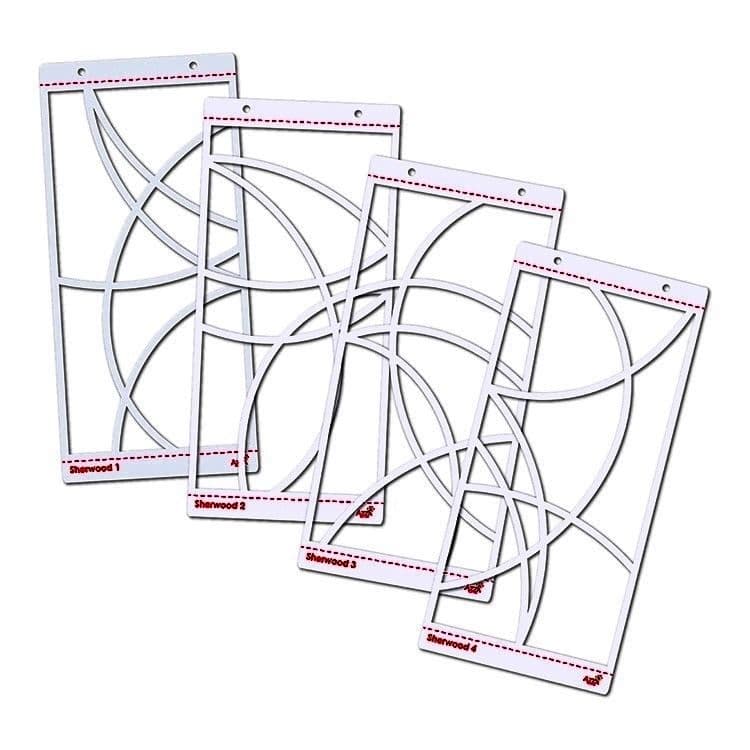 Akkordeon Schablonen XL 'Sherwood'